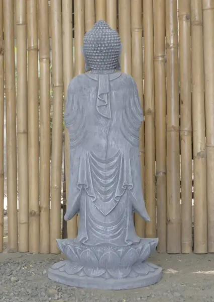 Product image 7 of the product “Jagan - Standing Buddha, Namaskara, 82cm H | cast stone ”